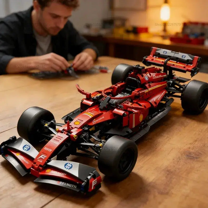 Racing Car Building Blocks Set For Creative DIY Enthusiasts - ToylandEU