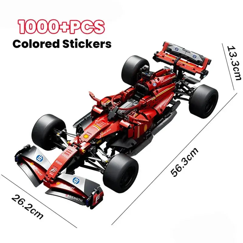 Racing Car Building Blocks Set For Creative DIY Enthusiasts - ToylandEU