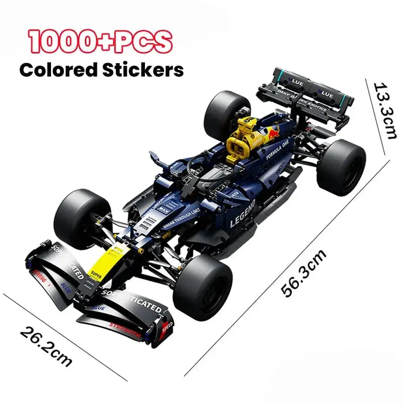Racing Car Building Blocks Set For Creative DIY Enthusiasts - ToylandEU