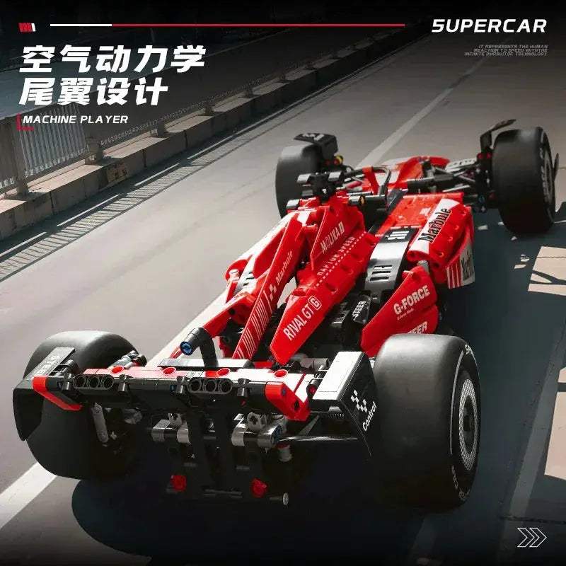 Racing Car Building Blocks Set for Creative 3D Model - ToylandEU