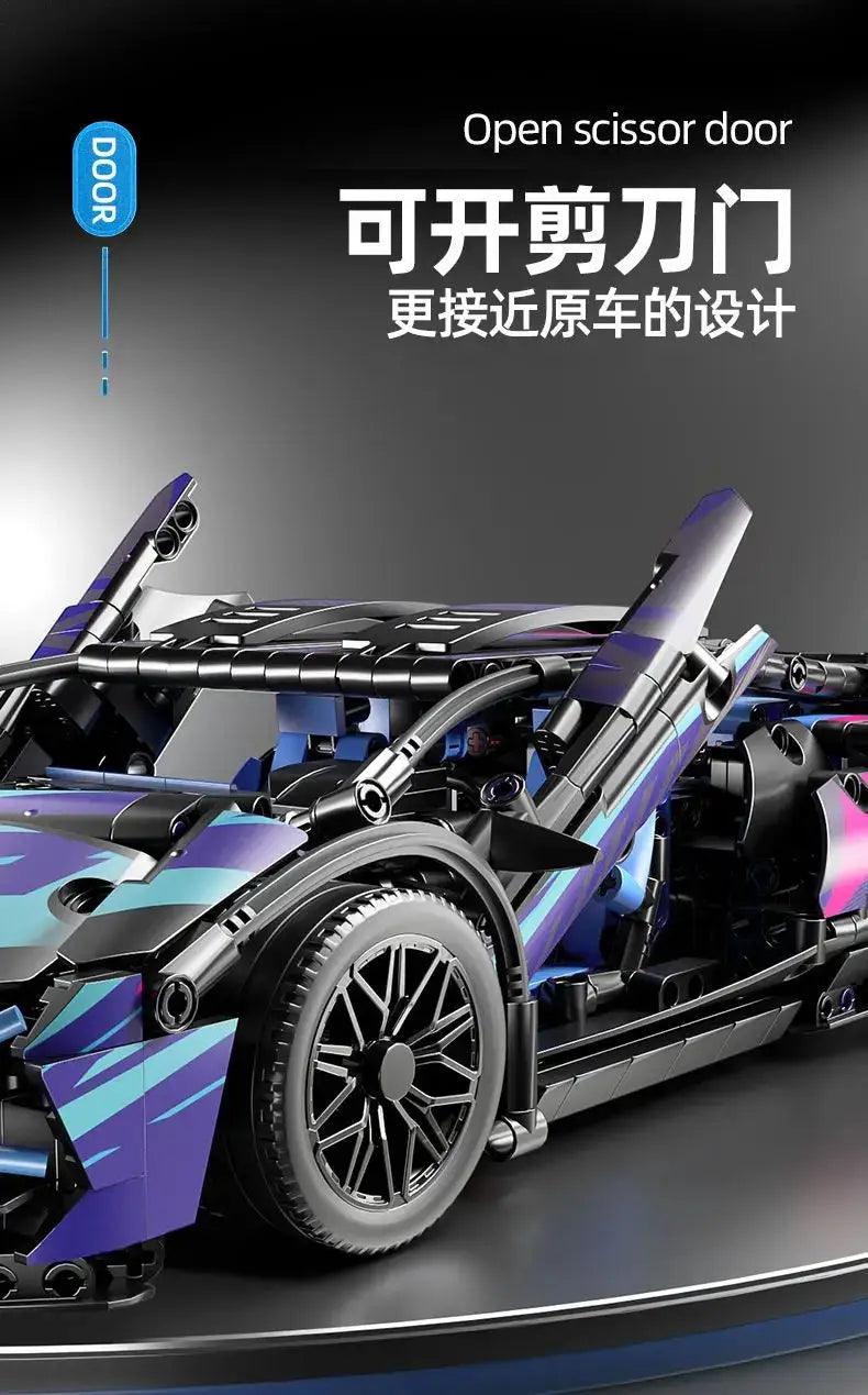  Racing Car Model Building Blocks Set For Adults Premium -  ToylandEU™