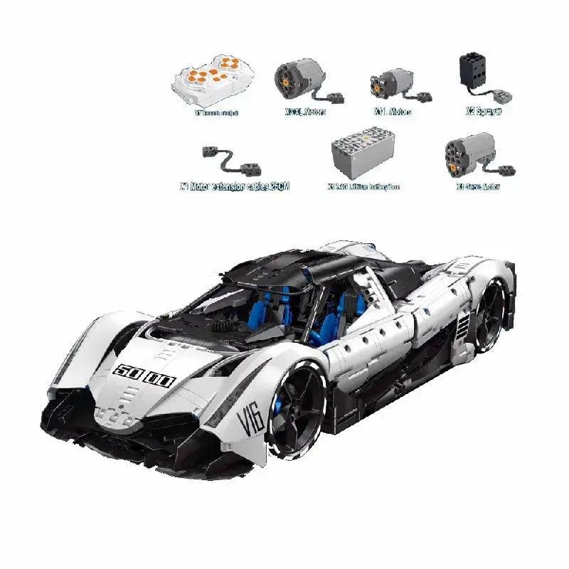  Lego Compatible RC Supercar Model Kit 4016 Pieces Set -  ToylandEU™