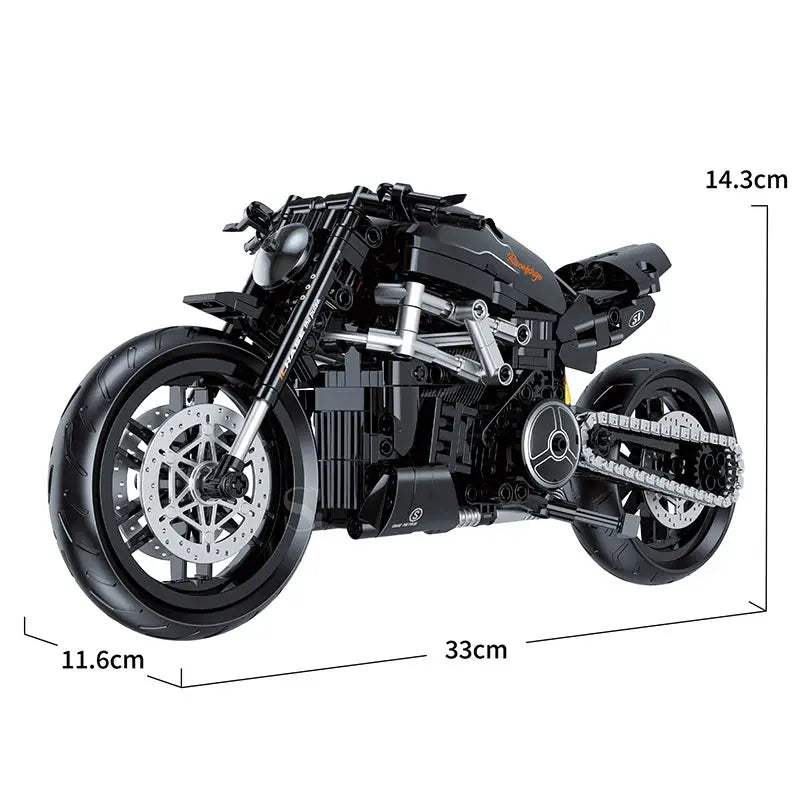  Racing Motorbike Model Building Blocks Lego Compatible -  ToylandEU™