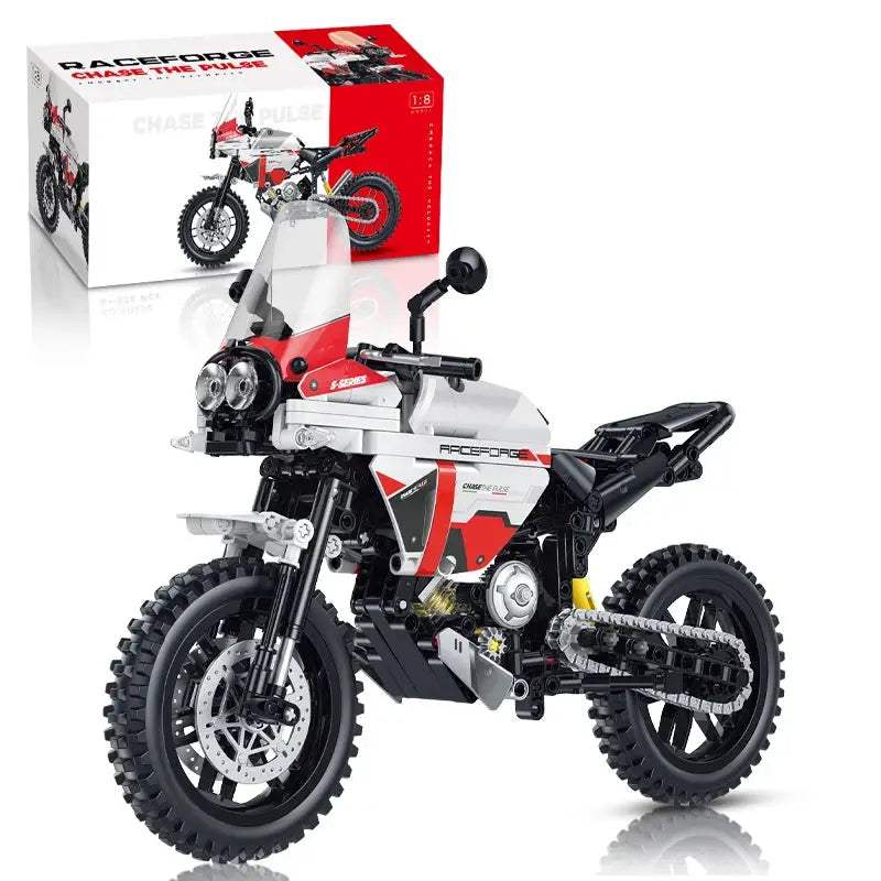  Racing Motorbike Model Building Blocks Lego Compatible -  ToylandEU™