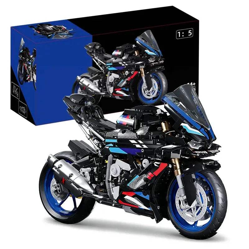  Racing Motorcycle Building Blocks Set 1900 Pcs Lego -  ToylandEU™