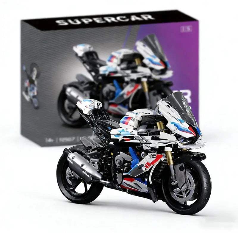  Racing Motorcycle Building Blocks Set 1900 Pcs Lego -  ToylandEU™
