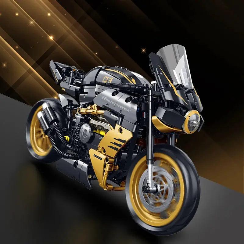  Racing Motorcycle Building Blocks Set 500 Pieces Gift Box -  ToylandEU™