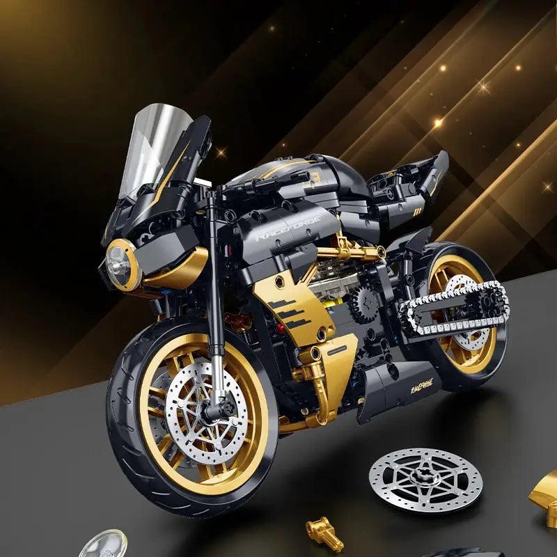  Racing Motorcycle Building Blocks Set 500 Pieces Gift Box -  ToylandEU™