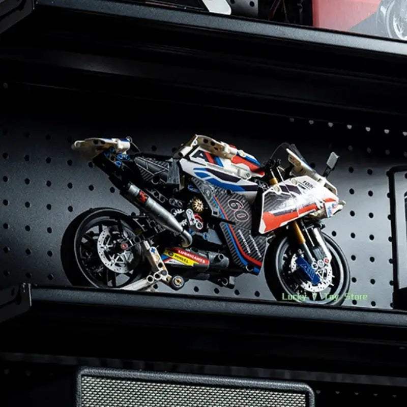 649Pcs In Stock Technical Racing Motorcycle 1000 RR Motorbike Building Blocks Bricks Model Toys Birthday Christmas Children Gift - ToylandEU
