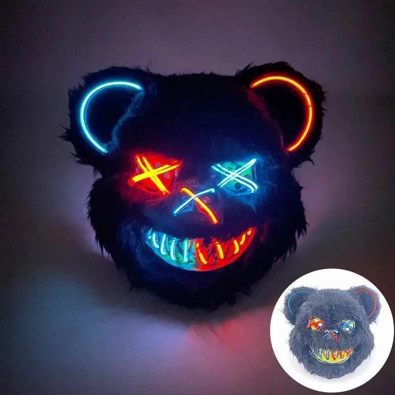  Radiant 3V Cosplay Mask Glowing Bunny Bear Toyland EU -  ToylandEU™