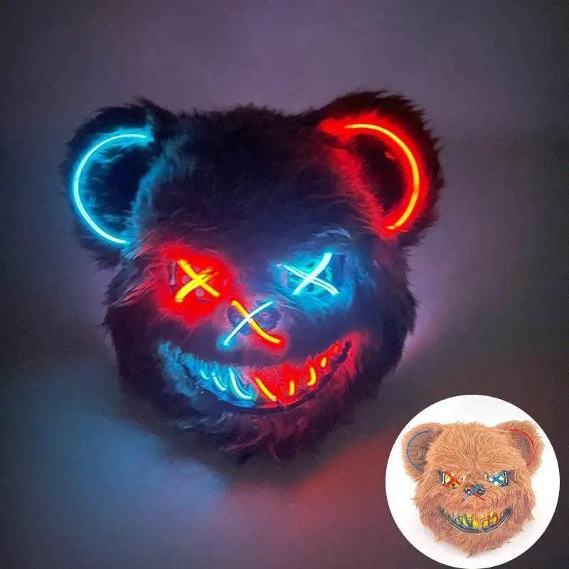  Radiant 3V Cosplay Mask Glowing Bunny Bear Toyland EU -  ToylandEU™