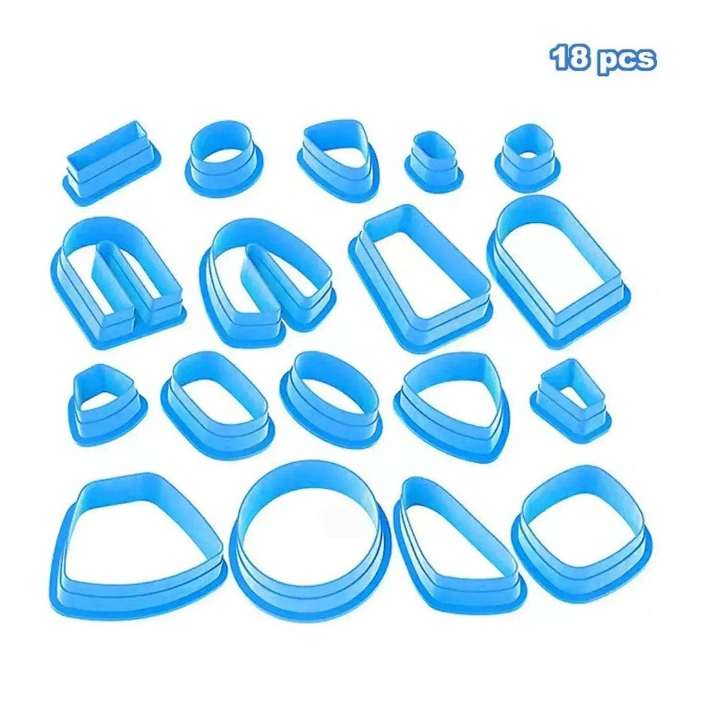  Radiant Polymer Clay Molds Kit 18 Shapes Toyland EU -  ToylandEU™