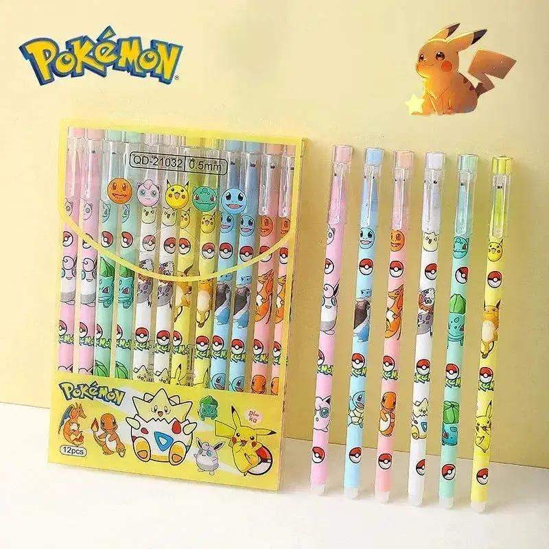 Pokemon Gel Pen Set Pikachu Erasable Pens For Kids - ToylandEU