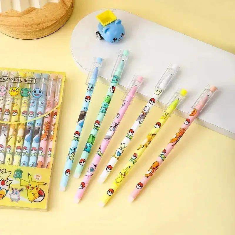 Pokemon Gel Pen Set Pikachu Erasable Pens For Kids - ToylandEU