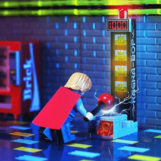  LEGO Strongman Arcade Game For Minifigures New Bricks -  ToylandEU™