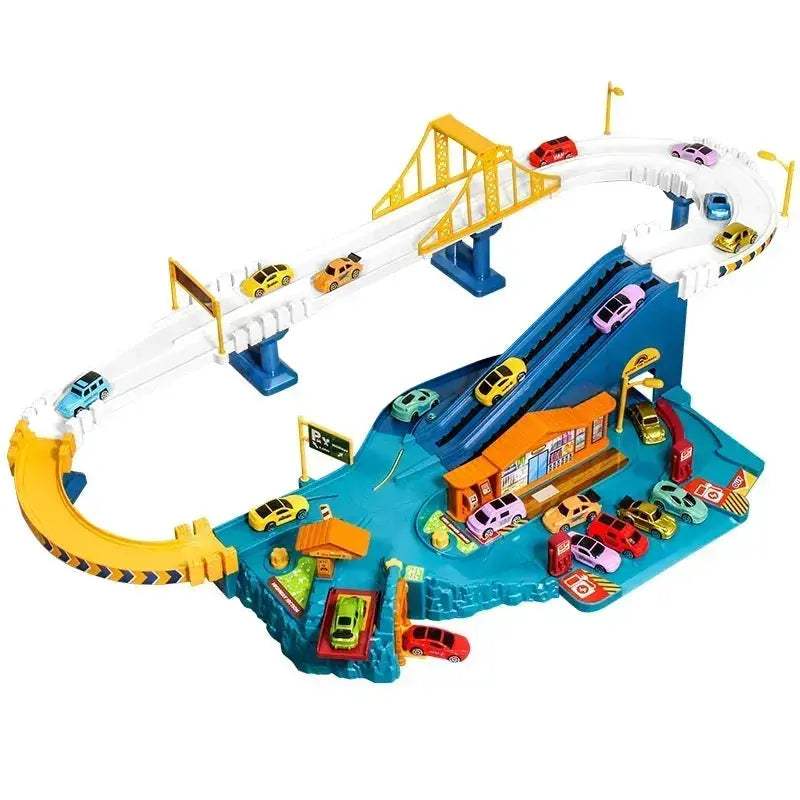Rail Car Toys Dinosaur Building Set For Kids Interactive - ToylandEU
