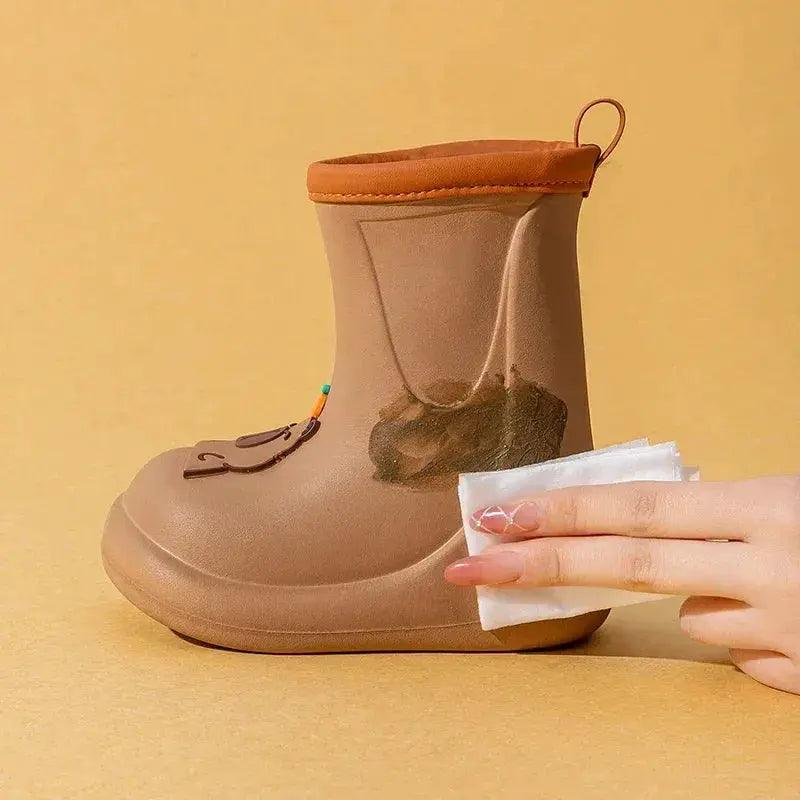  Kids Waterproof Rain Boots Capybara Design Slip On -  ToylandEU™