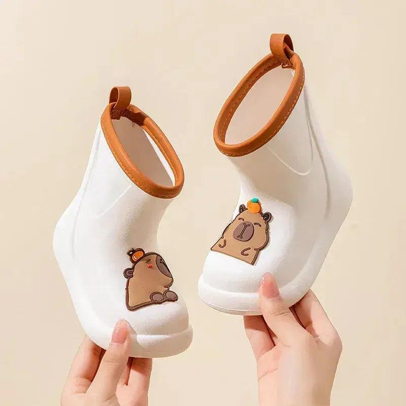  Kids Waterproof Rain Boots Capybara Design Slip On -  ToylandEU™