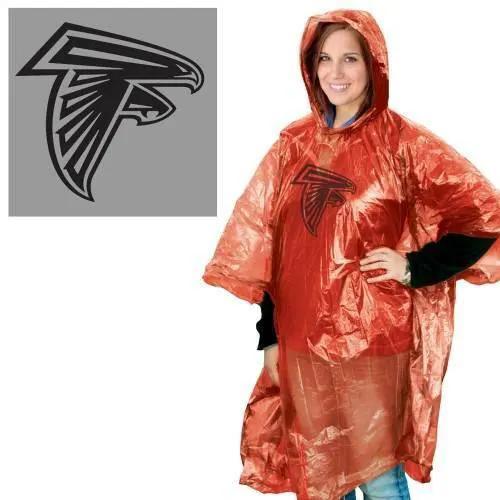  Atlanta Falcons Rain Poncho Lightweight One Size Fits Most -  ToylandEU™