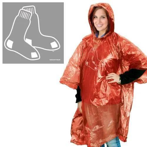  Boston Red Sox Rain Poncho One Size Fits Most Lightweight -  ToylandEU™