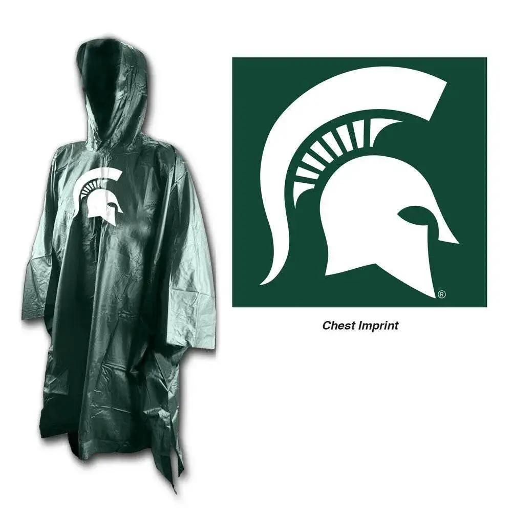  Michigan State Spartans Rain Poncho Lightweight One Size -  ToylandEU™