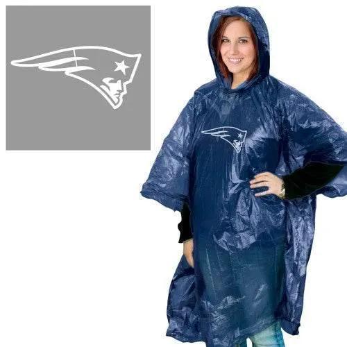  New England Patriots Rain Poncho Lightweight One Size Fits -  ToylandEU™