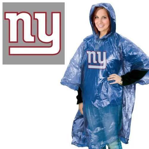  New York Giants Rain Poncho Lightweight One Size Fits Most -  ToylandEU™