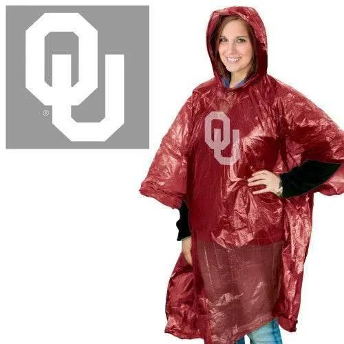  Oklahoma Sooners Rain Poncho Lightweight One Size Fits Most -  ToylandEU™