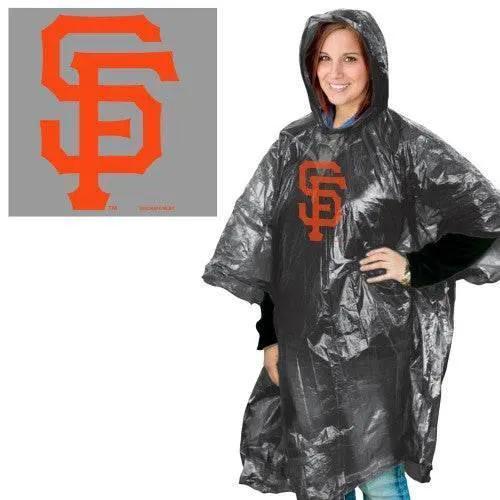  San Francisco Giants Rain Poncho One Size Lightweight -  ToylandEU™