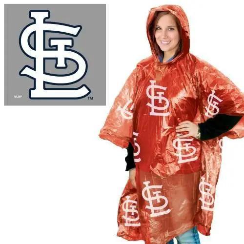  St Louis Cardinals Rain Poncho One Size Lightweight -  ToylandEU™