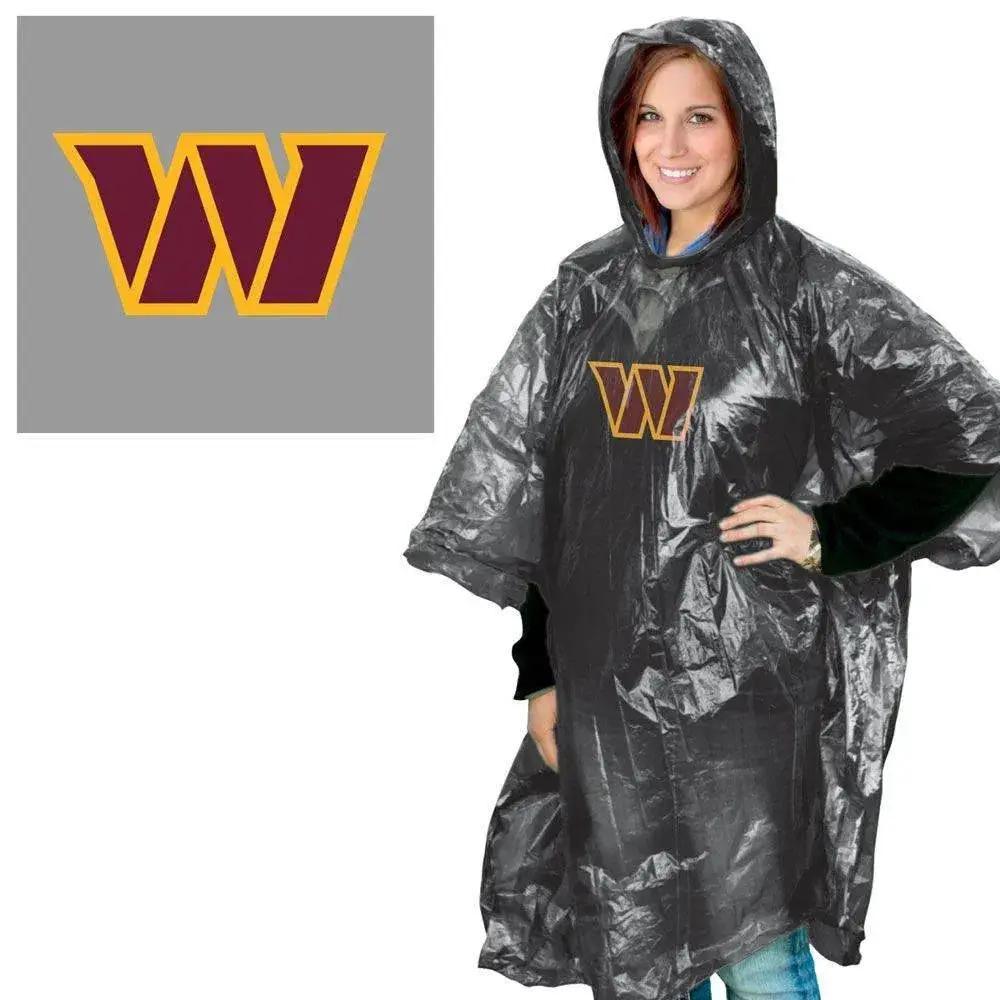  Washington Commanders Rain Poncho Lightweight One Size -  ToylandEU™