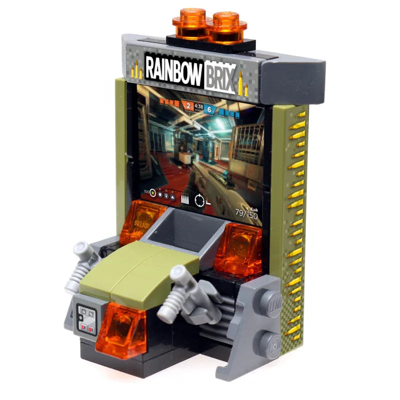 Lego Arcade Shooter Rainbow Brix Kit With 41 Bricks - ToylandEU