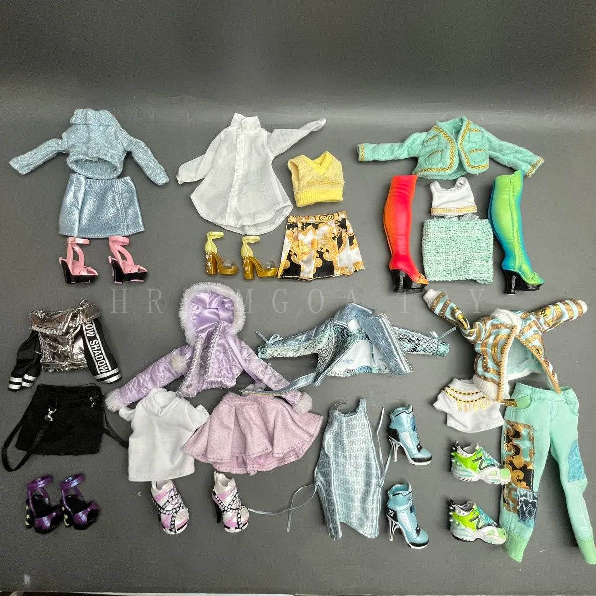 Rainbow Doll Clothes Multi Style Dress Up Set For Girls - ToylandEU