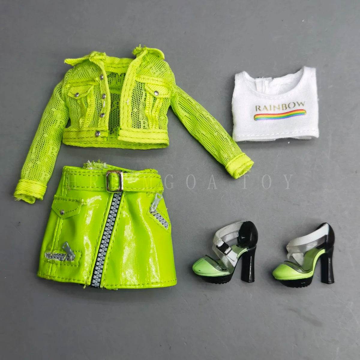 Rainbow Doll Clothes Multi Style Dress Up Set For Girls - ToylandEU