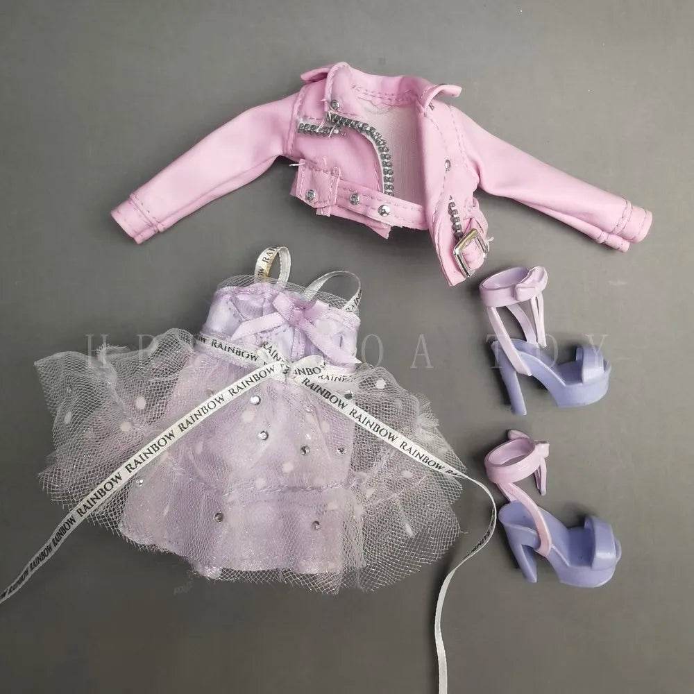 Rainbow Doll Clothes Multi Style Dress Up Set For Girls - ToylandEU