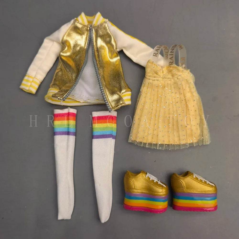 Rainbow Doll Clothes Multi Style Dress Up Set For Girls - ToylandEU
