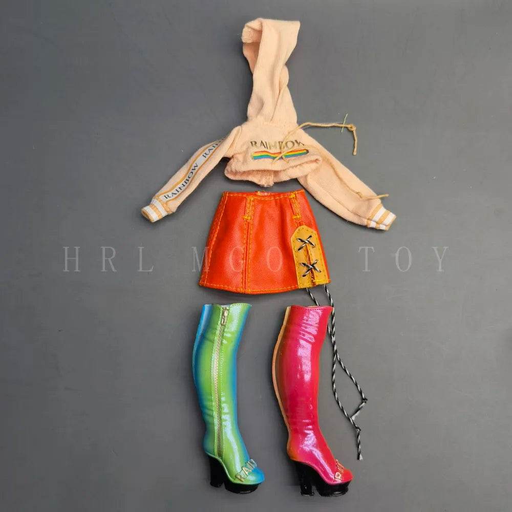 Rainbow Doll Clothes Multi Style Dress Up Set For Girls - ToylandEU