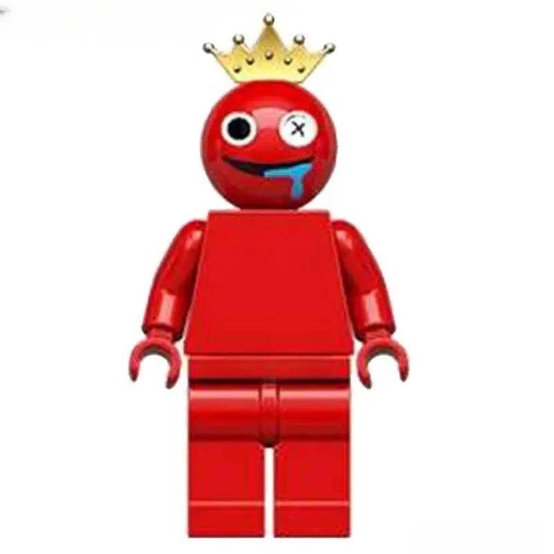 Rainbow Friends Red Lego Minifigures Custom Toys - Minifigure Toys