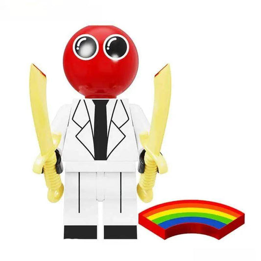  Lego Minifigures Rainbow Friends Red Scientist Rare -  ToylandEU™