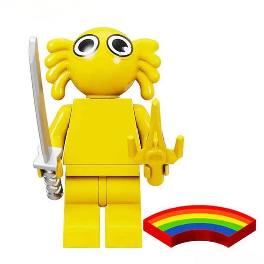  Lego Compatible Rainbow Friends Yellow Minifigure Toy -  ToylandEU™