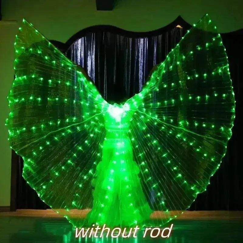  Rainbow LED Wings Light Up Costume For Adults And Kids -  ToylandEU™