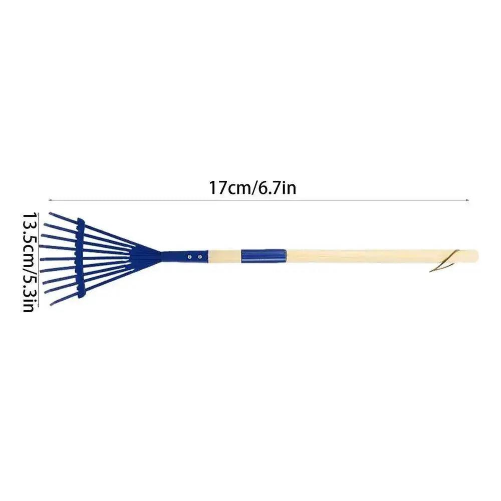  Kids Small Rake Garden Rake And Gloves Kit For Outdoor Gardening -  ToylandEU™