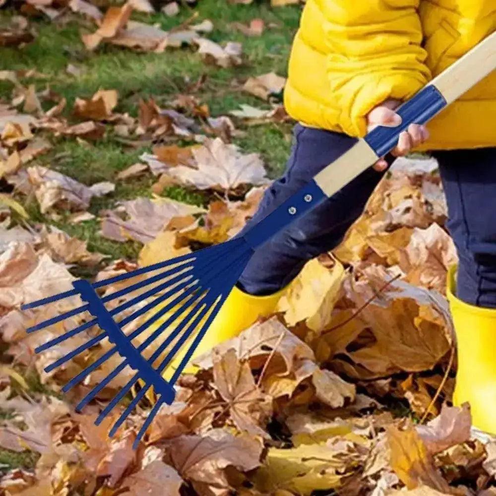  Kids Small Rake Garden Rake And Gloves Kit For Outdoor Gardening -  ToylandEU™