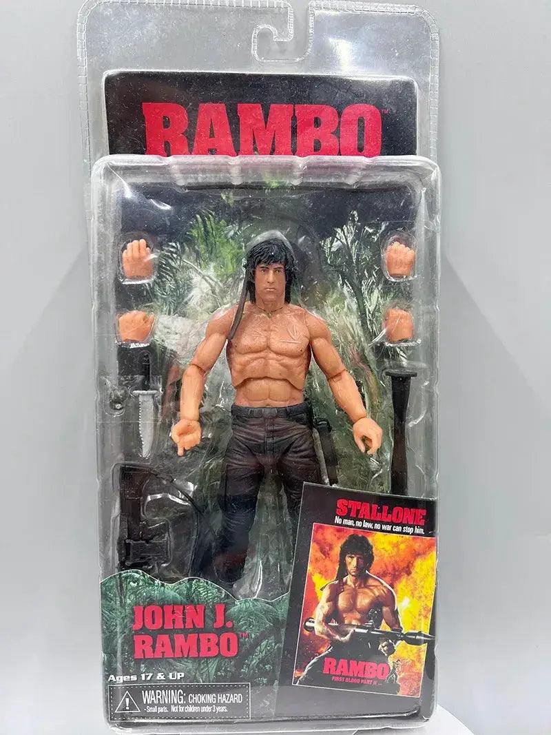  Rambo First Blood Action Figure Articulated 7 Inch -  ToylandEU™