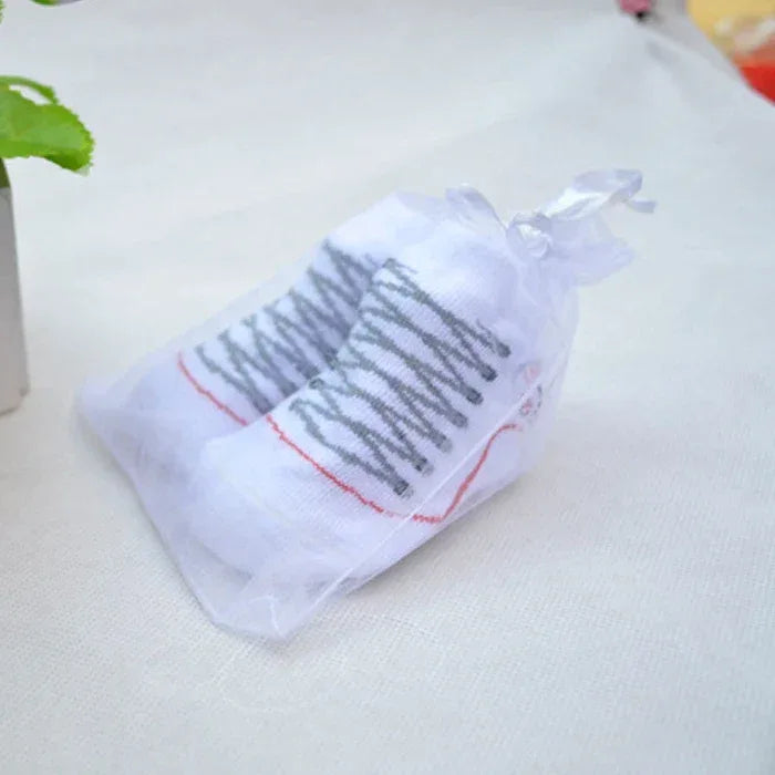 Ranavoar Baby Socks Cotton Non Slip Rubber Soles For Newborns 0 To 12 Months - ToylandEU