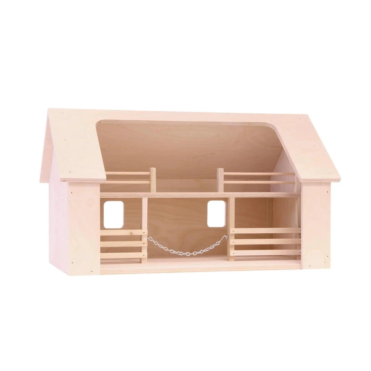  Ranch Barn Toy Amish Made Unfinished Interior Access -  ToylandEU™