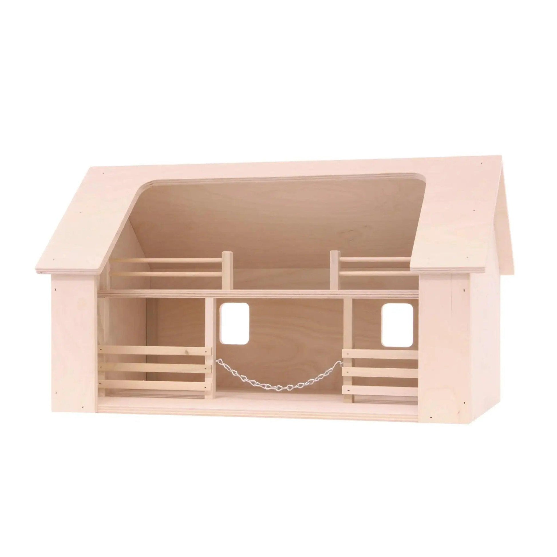  Ranch Barn Toy Amish Made Unfinished Interior Access -  ToylandEU™
