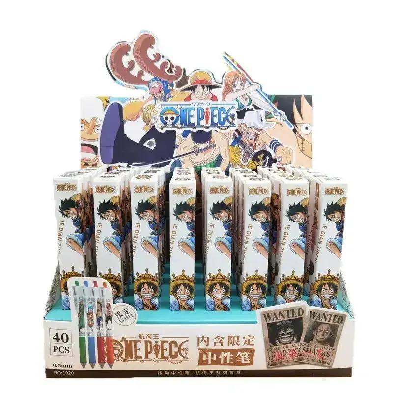 One Piece Gel Pen 0.5mm Smooth Writing Anime Stationery - ToylandEU