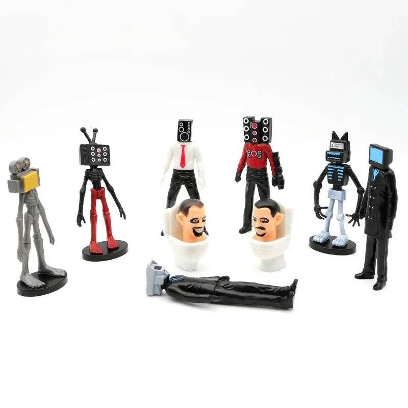 Random 1Pack Skibidi Toilet Game Figure Card Toy Collectible - ToylandEU