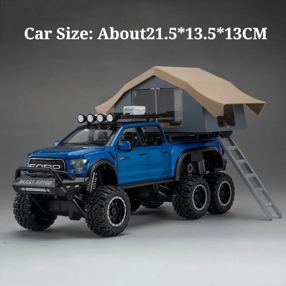 Raptor F150 Diecast Car Model With Doors Open Light -  ToylandEU™